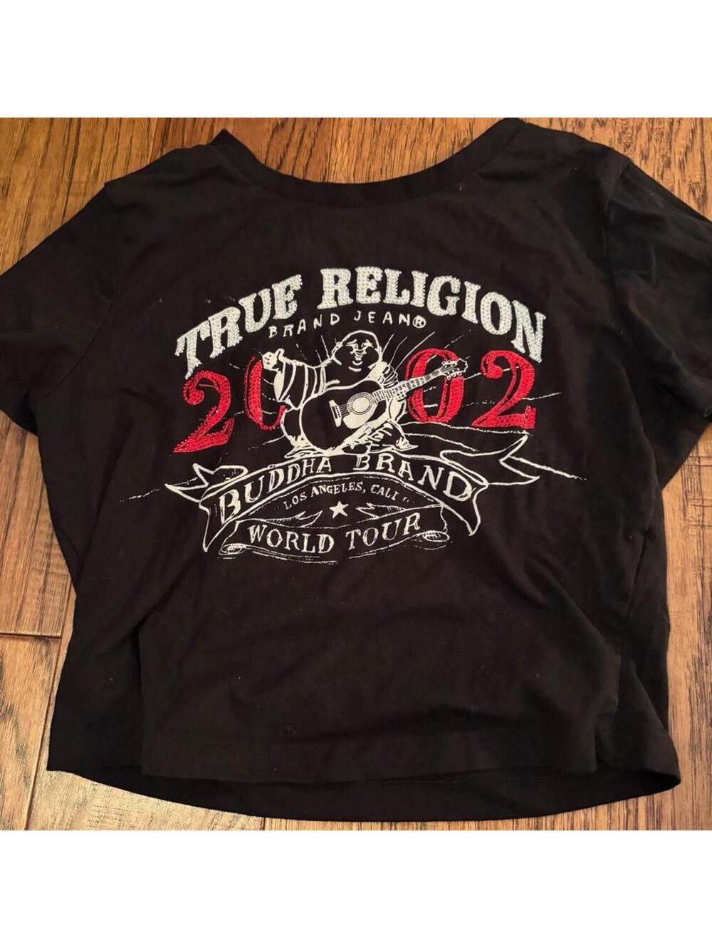 True Religion Women's Black Tshirt
